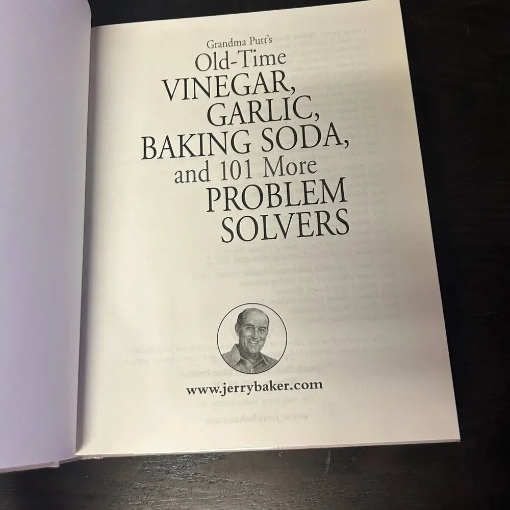 Grandma Putt's Old-Time Vinegar, Garlic, Baking Soda, Jerry F. Baker